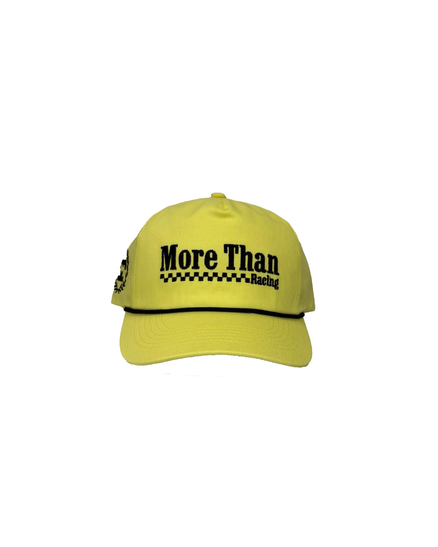 More Than Racing Yellow Cap