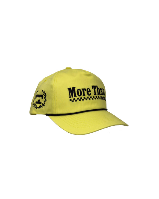 More Than Racing Yellow Cap